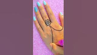 Easy backhand mehndi design | Mehndi design | Creative heArts #shorts