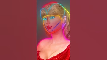How to Draw Taylor Swift ❤️ SECRET Trick 😱