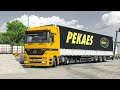 [ETS 2 1.50x] Mercedes Actros MP1 | PNG 1.10.2 | Reshade | Gameplay 4K | Moza R5 + wheel cam