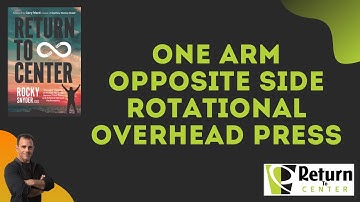Return to Center One Arm Opposite Side Rotational Overhead Press