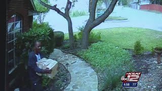 Thieves caught on camera swiping holiday packages