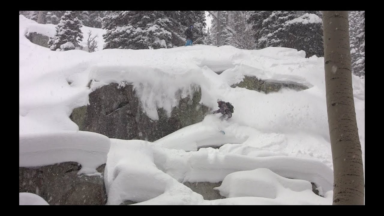 Powder Party Brighton Resort Ski Utah YouTube