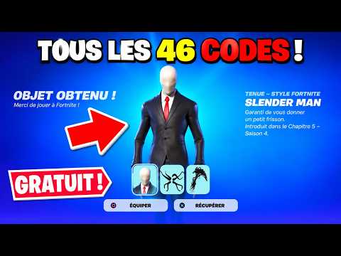 J'ai TROUVE TOUT LES CODES SECRETS de FortniteMares !