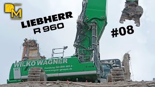Building demolition high reach excavator LIEBHERR R960 [#08] DREAM MACHINES