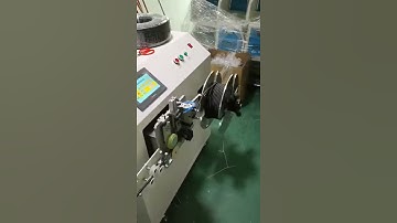 Wire Measuring Cutting and Cable Winding Machine