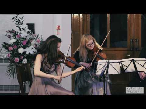 Rylands Manchester Wedding String Quartet cover Make You Feel My Love and more