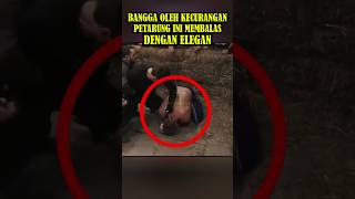 BANGGA DENGAN CARA CURANG PETARUNG INI MEMBALAS DENGAN CARA YANG ELEGAN #mma #petarung