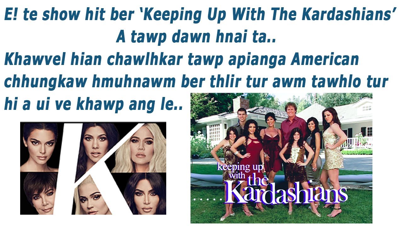 Kardashian Jenner lo thanlen chhoh dan