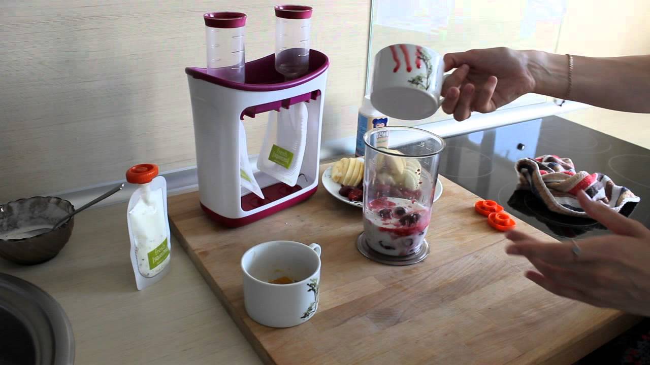 Инфантино (Infantino) - станция для расфасовки детского питания в дой паки