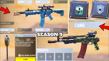 Everything New In Season 9! Gunsmith + New Attachments + Camos! New Thermite Grenade & Perks!