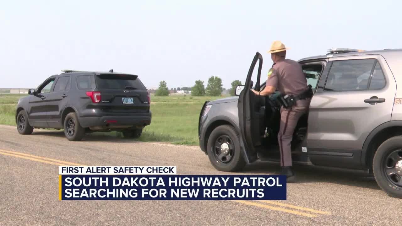 First Alert Safety Check: South Dakota Highway Patrol recruitment is ...