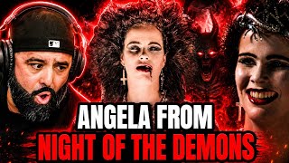 Night of the Demons Amelia Kinkade who played Angela, talks on being the First Female Horror Monster