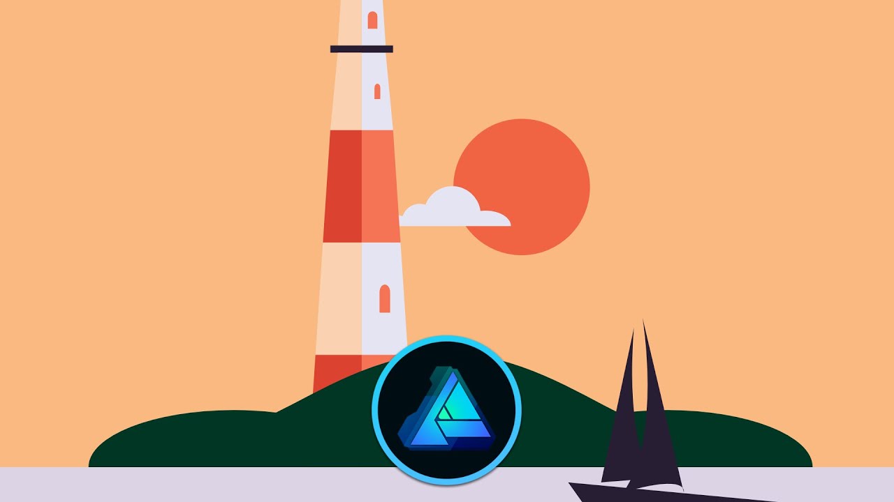 Flat Illustration | Speed Art | Affinity Designer
