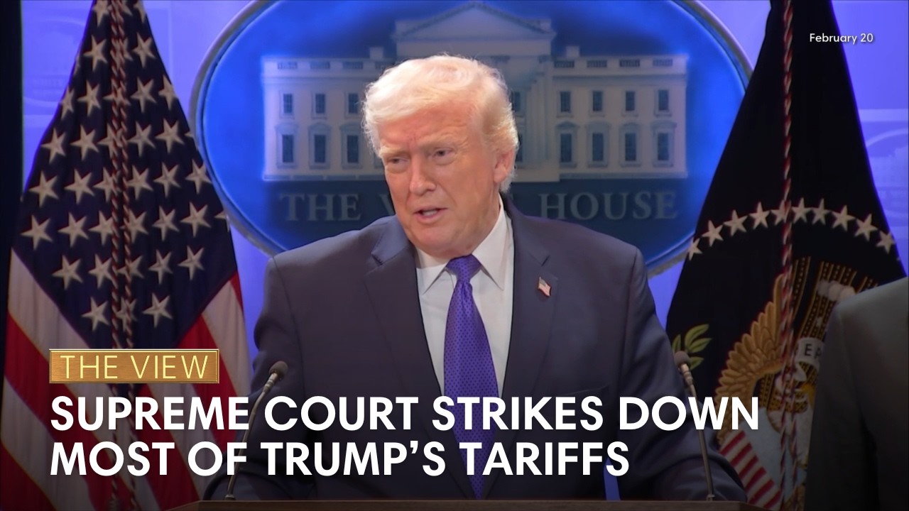 Supreme Court Strikes Down Most of Trump’s Tariffs | The View