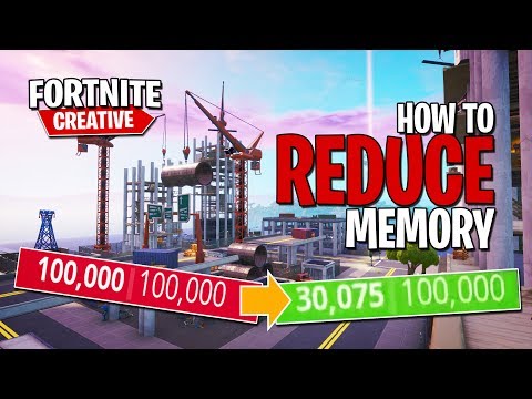 How to LOWER MEMORY in Fortnite Creative