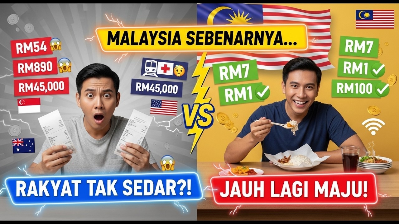 Rakyat Malaysia Tak Sedar Betapa Jauh Mereka Maju