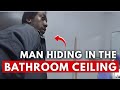 He Tried Hiding in the Bathroom Ceiling… Police Caught Everything on Bodycam