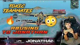 When Jonathan Met TOXIC Teammates in Classics | Random abusing jonathan| funny toxic ramdoms in game