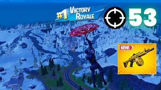 53 Elimination Solo vs Squads "Zero Build" Fortnite Gameplay Wins (NEW Fortnite Chapter 7 Season 2)