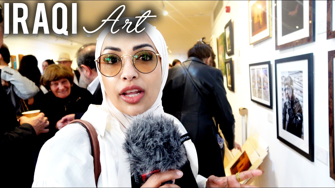 Come With Me To London To See Incredible Iraqi Art 🇮🇶 🎨 