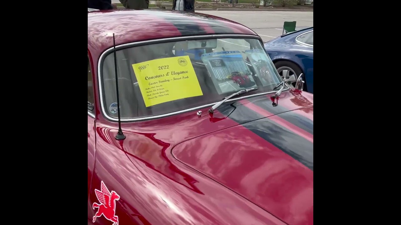 1961 Porsche 356B Coupe 😎 Car Show 