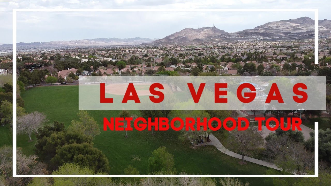 BEST Neighborhoods in Las Vegas and FULL TOUR of the top places to live