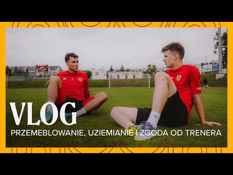 PRZEMEBLOWANIE, UZIEMIANIE I ZGODA OD TRENERA | Vlog z pierwszego dnia #oBUSKOrona 🎥