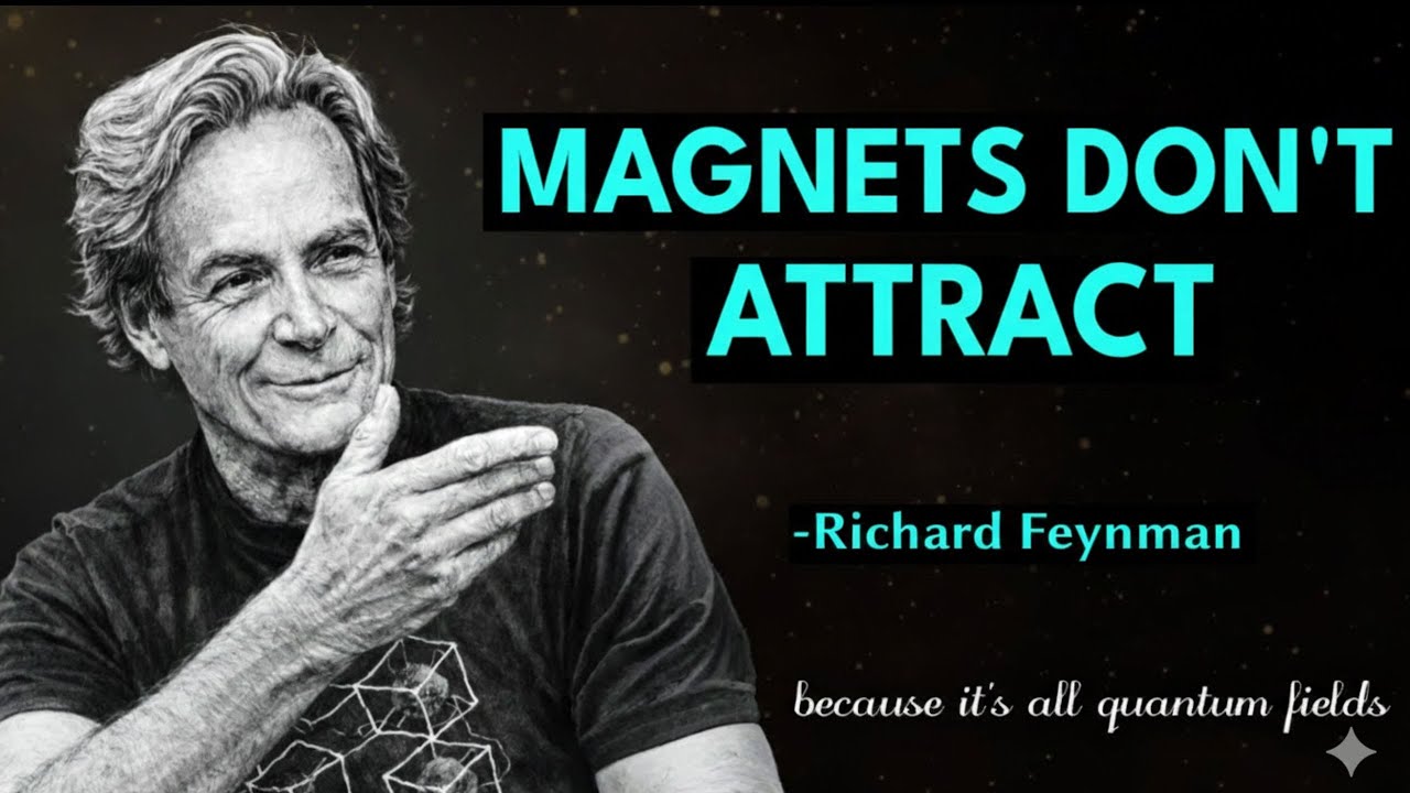Richard Feynman  This is Why We REFUSE To Explain Why Magnets Work