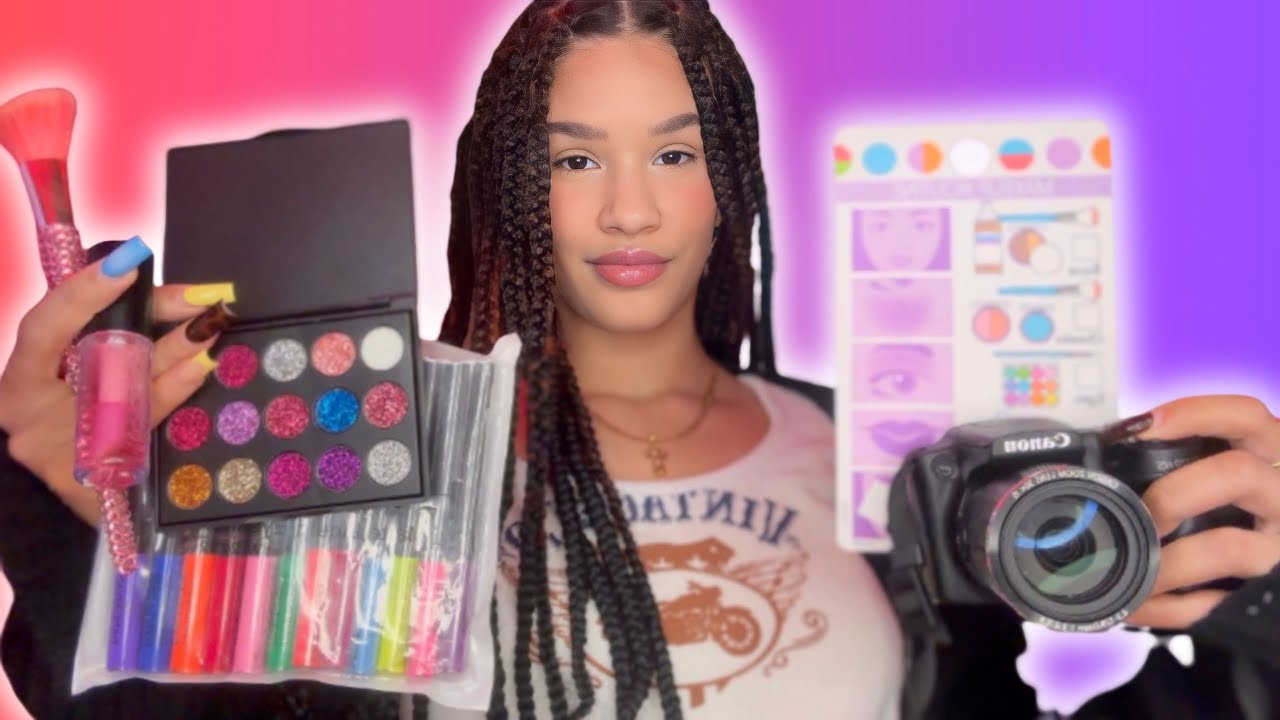 Asmr español roleplay ✨ te maquillo hasta que te duermas 😴