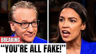 Bill Maher DESTROYS AOC's America Hate Rant: "If You Hate It So Much, LEAVE" On LIVE TV