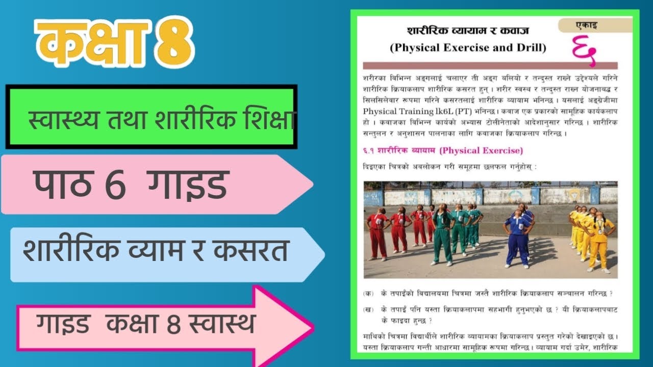Class 8 health unit 6 guide