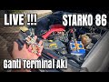 Starlet Kotak 86 Mulai Rewel ? Langsung Ganti Terminal Aki ! (LIVE)