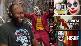 Pitch Meeting Vs. Honest Trailers Vs. HISHE | Joker | Reaction