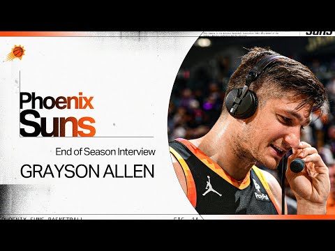 Grayson Allen End of Season Interview | Phoenix Suns