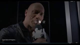 Introduction of NFC & AFC Champions Super Bowl 54 by The Rock