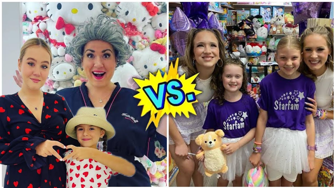 Purple Stars 2 Family VS Ruby and Bonnie Family Real Names and Ages 2024