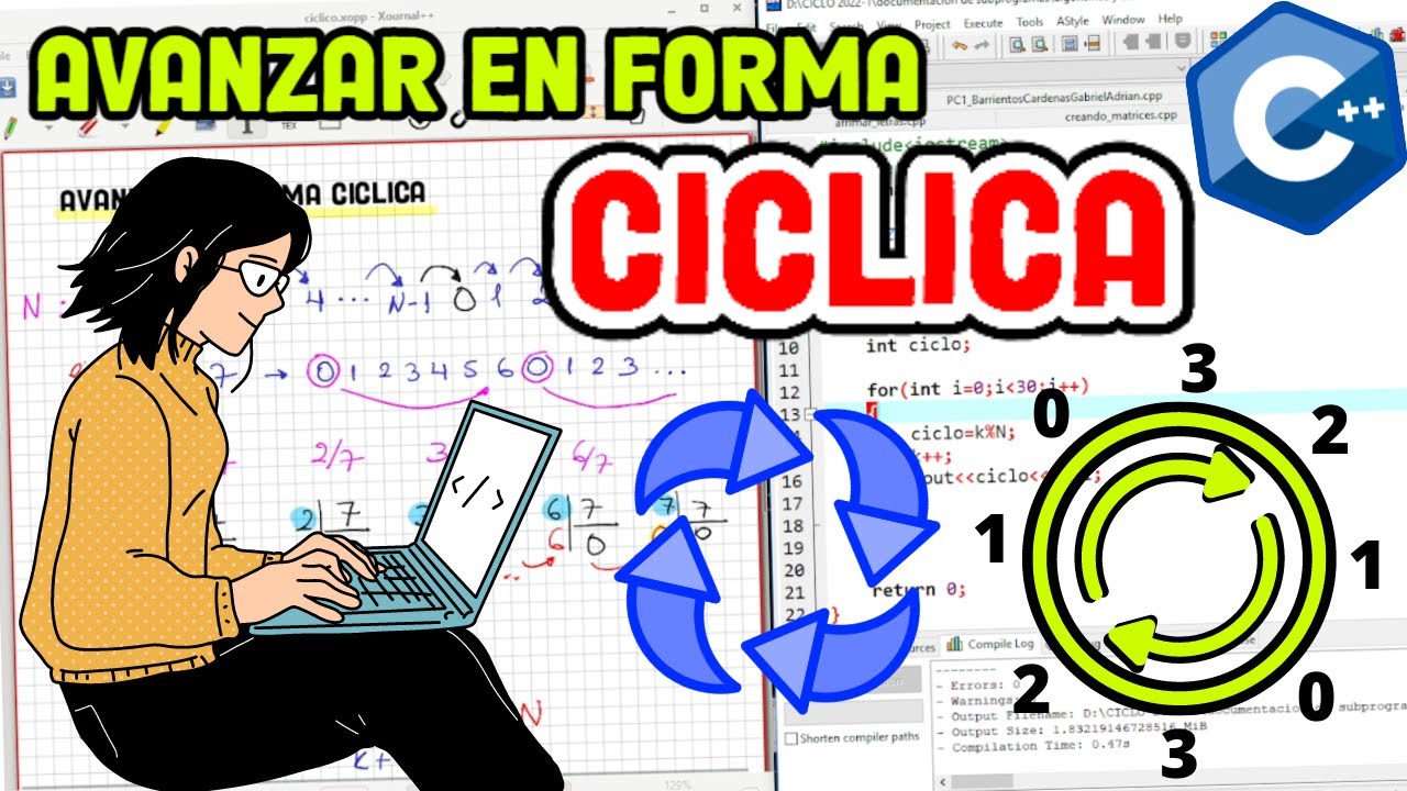 COMO AVANZAR EN FORMA CÍCLICA 🌀 YouTube