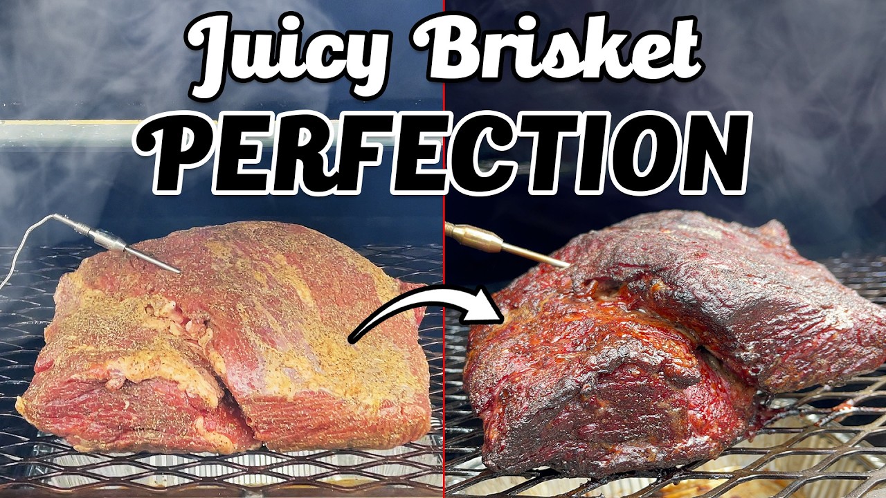Smoked Juicy BRISKET on a pellet smoker (Yoder YS640s) | Impossibly Kosher