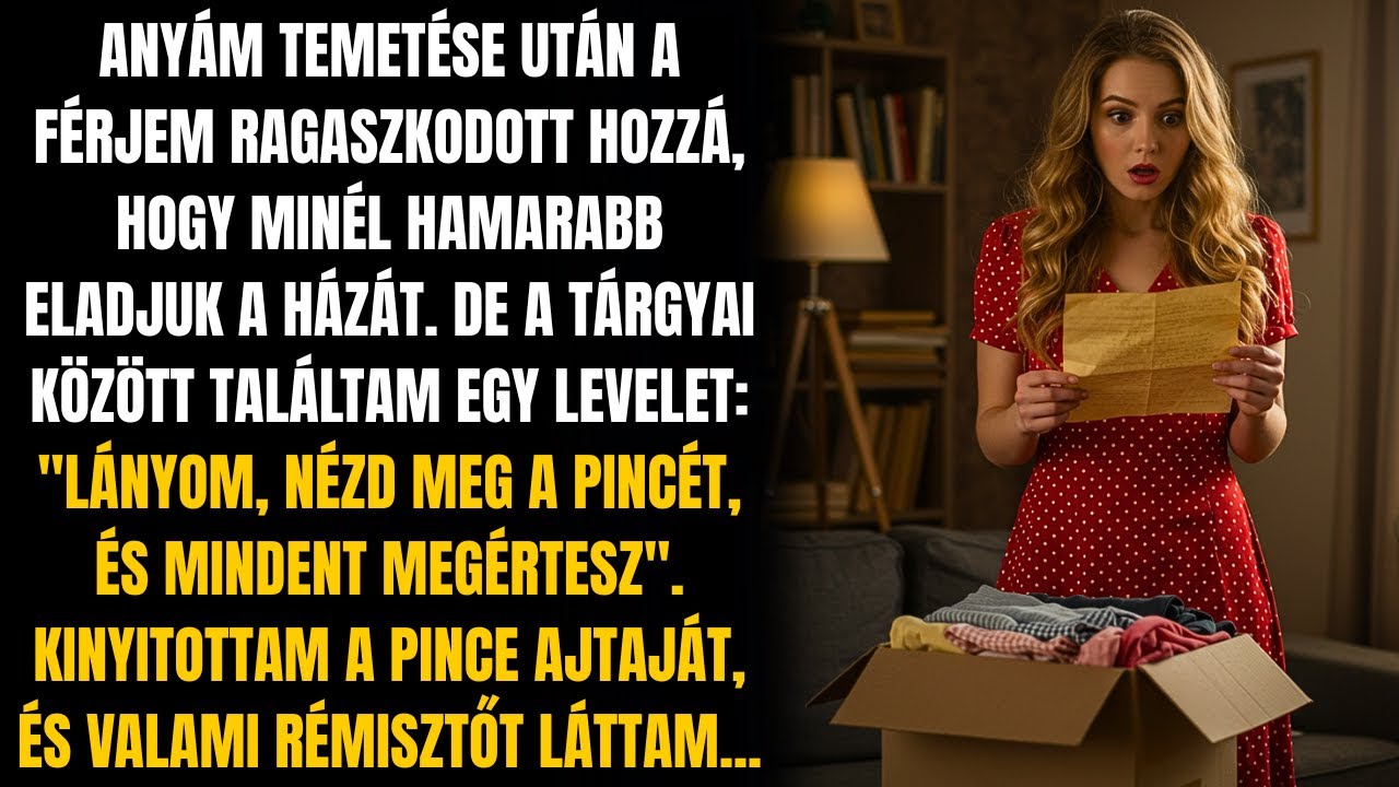 AZ ELHUNYT ANYÁM LEVELE VEZETETT A LEGSÖTÉTEBB IGAZSÁGHOZ