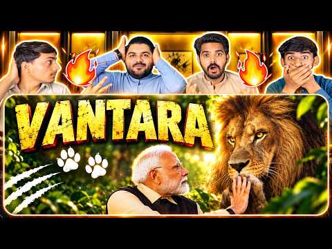 Pakistani Reaction To PM Modi At Vantara Jamnagar! 🐾 World's Largest Animal Rescue Center! 🤯