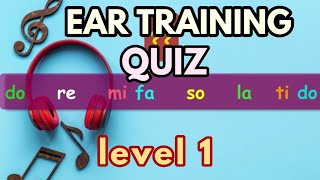 Ear Training | Major Scale Interval QUIZ