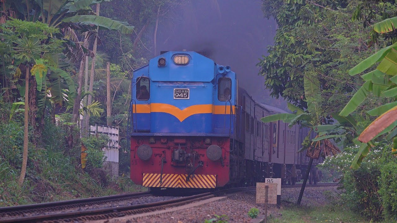 [9-in-1] SMOKING ALCO's HAULED TRAINS OF SRI LANKAN RAILWAYS| COASTAL LINE| COLOMBO BEACH😍| PART - 2