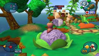 Worms 3D (Ep 1): Nostalgia beach and grave theory
