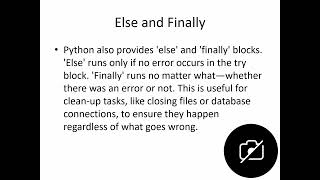 Try Except Python Final Presentation