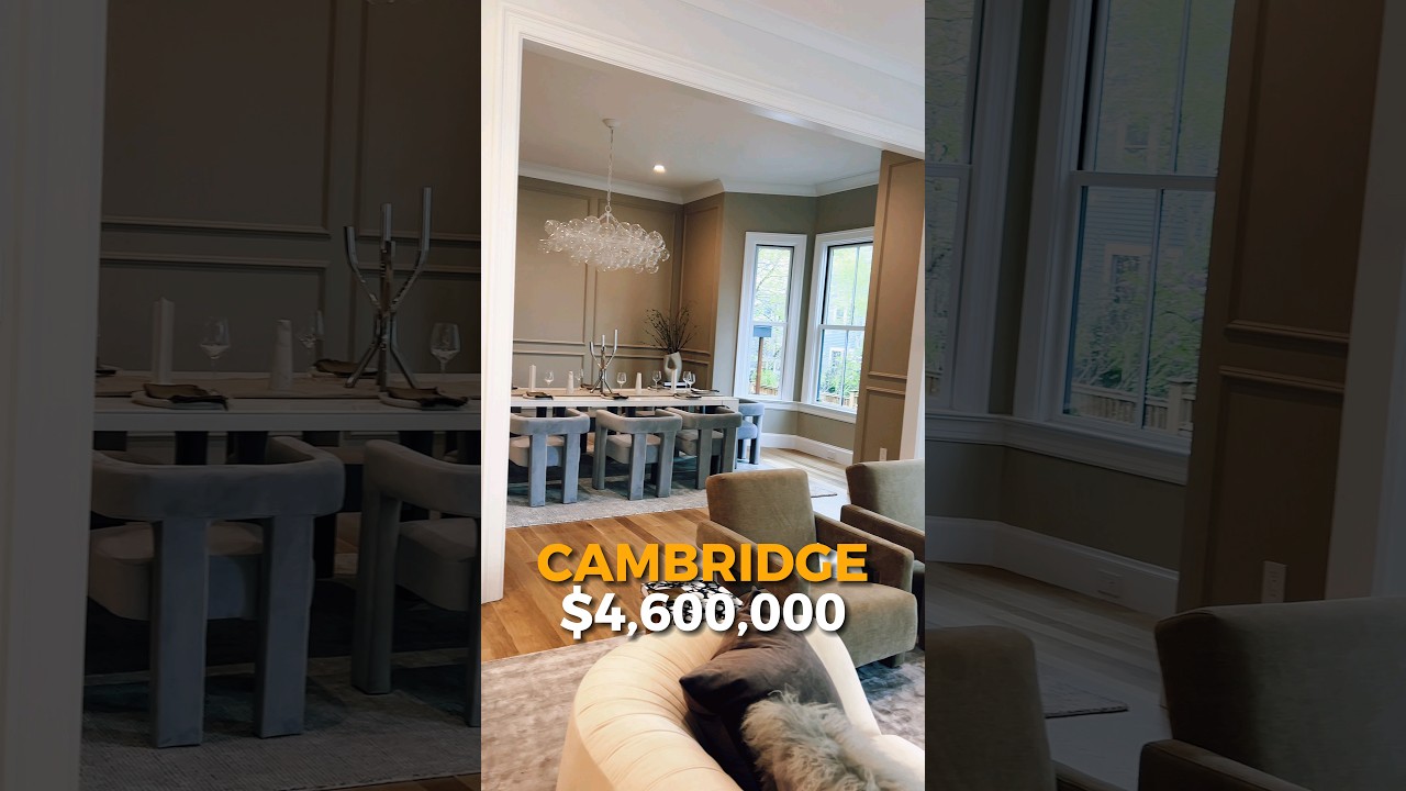 Inside $4.6M Home in Cambridge, MA