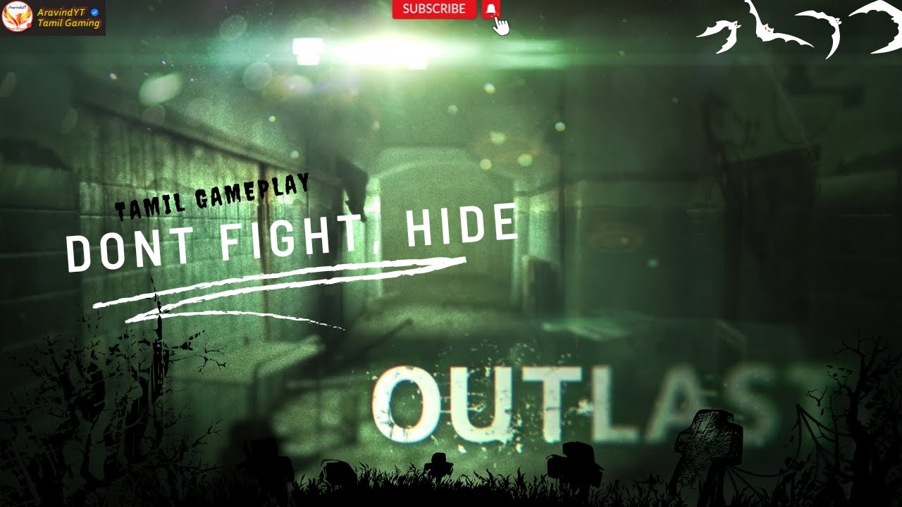 #1 Outlast 1 | Best horror game | Scary story | Tamil gaming | AravindYT 