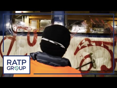 Comment les tags & graffitis sont-ils enlevés ? | RATP