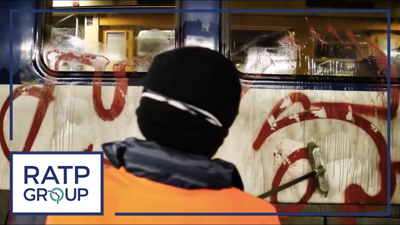 Comment les tags & graffitis sont-ils enlevés ? | RATP
