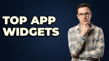 Which Everyday App Widgets Are Most Popular?