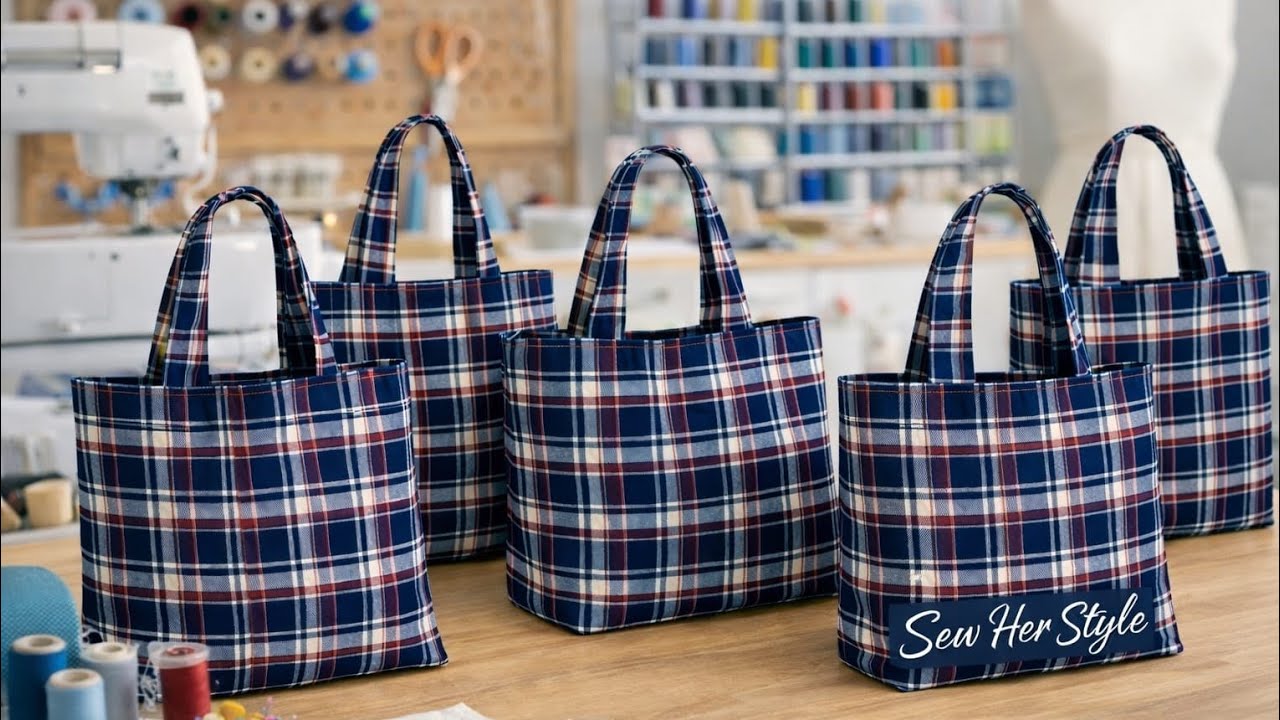 DIY Daily Tote Bag, Very Easy Making, Daily Use Bag  बनाए आसानी से 